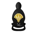 Bayek Vibrierender Paarring Schwarz von Zalo