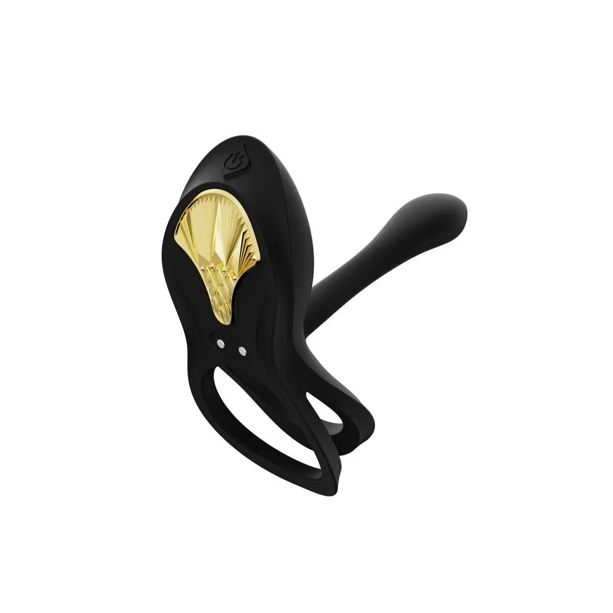 Bayek Vibrierender Paarring Schwarz von Zalo | Fesselliebe.de