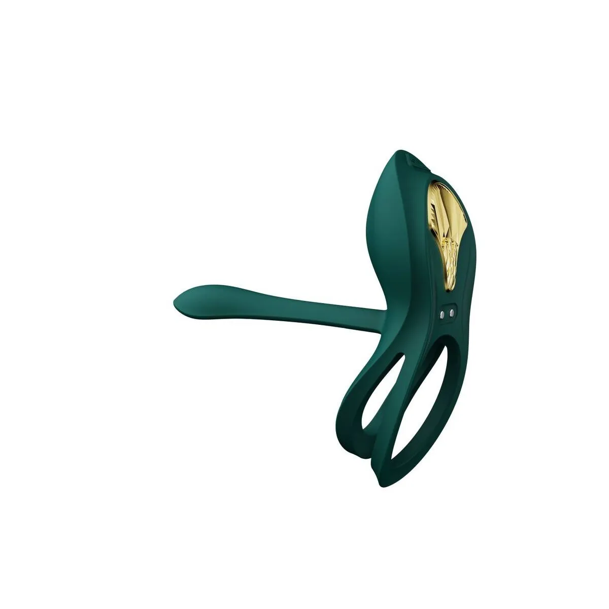 Bayek Vibrierender Paarring Grün von Zalo | Fesselliebe.de