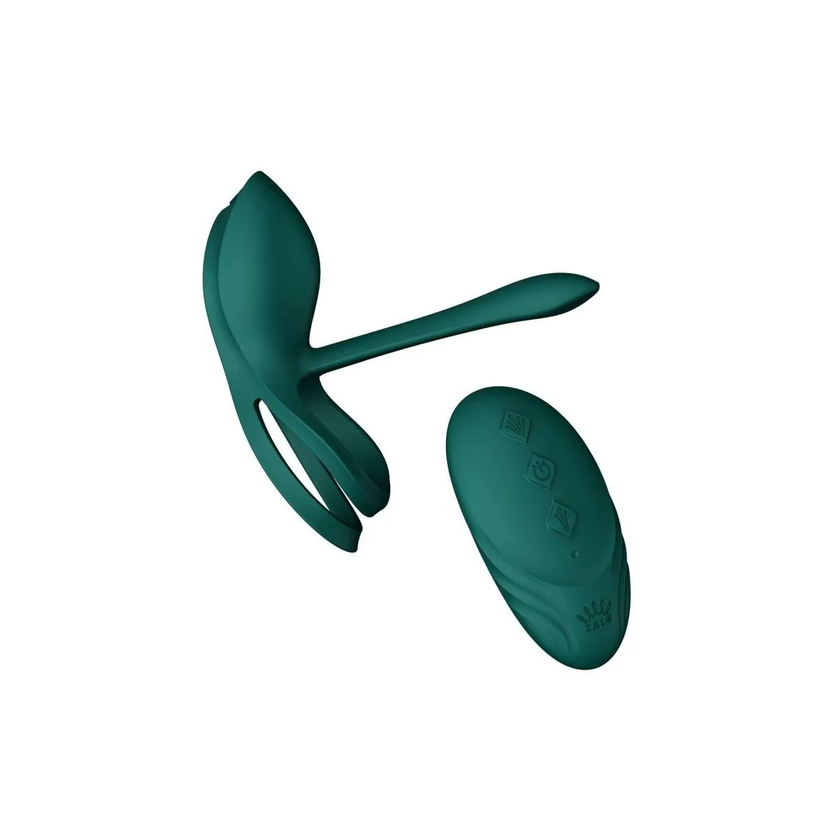 Bayek Vibrierender Paarring Grün von Zalo | Fesselliebe.de