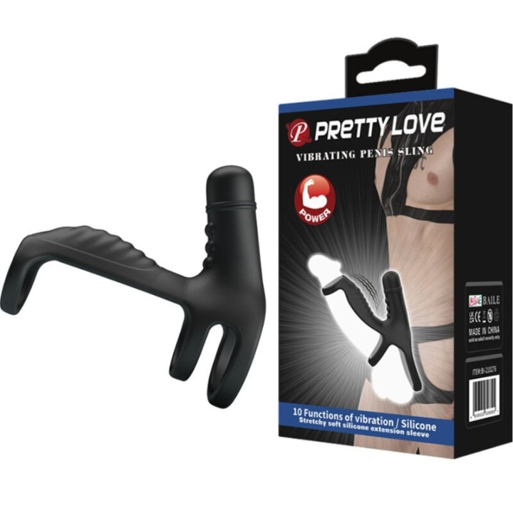 Elastische Verlngerungshülse aus Weichem Silikon von Pretty Love Male | Fesselliebe.de
