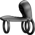 Jammy Penis-Hülle 12 Vibrationen mit wiederaufladbarer Silikon-Zunge von Pretty Love Male