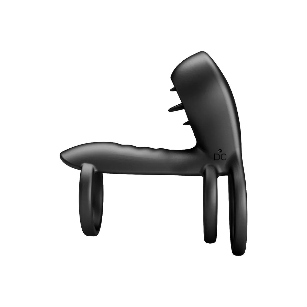 Jammy Penis-Hülle 12 Vibrationen mit wiederaufladbarer Silikon-Zunge von Pretty Love Male | Fesselliebe.de