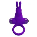 Vibratorring I Rabbit für Lila Penis von Pretty Love Male