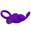 Vibratorring I Rabbit für Lila Penis von Pretty Love Male