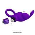 Vibratorring I Rabbit für Lila Penis von Pretty Love Male