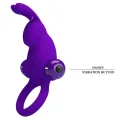 Vibratorring I Rabbit für Lila Penis von Pretty Love Male