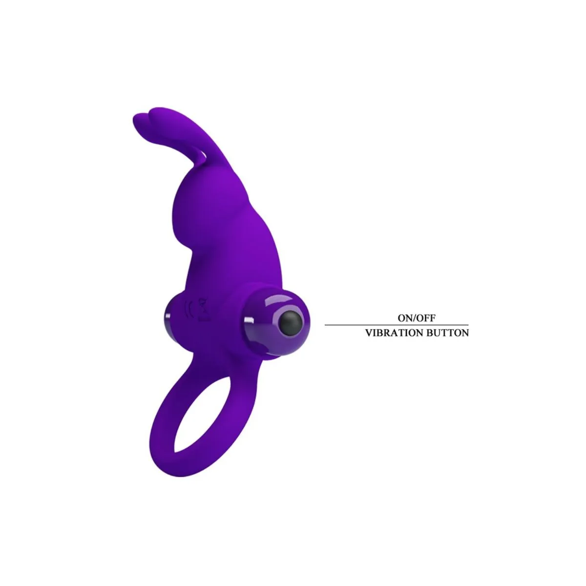 Vibratorring I Rabbit für Lila Penis von Pretty Love Male | Fesselliebe.de