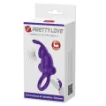 Vibratorring I Rabbit für Lila Penis von Pretty Love Male