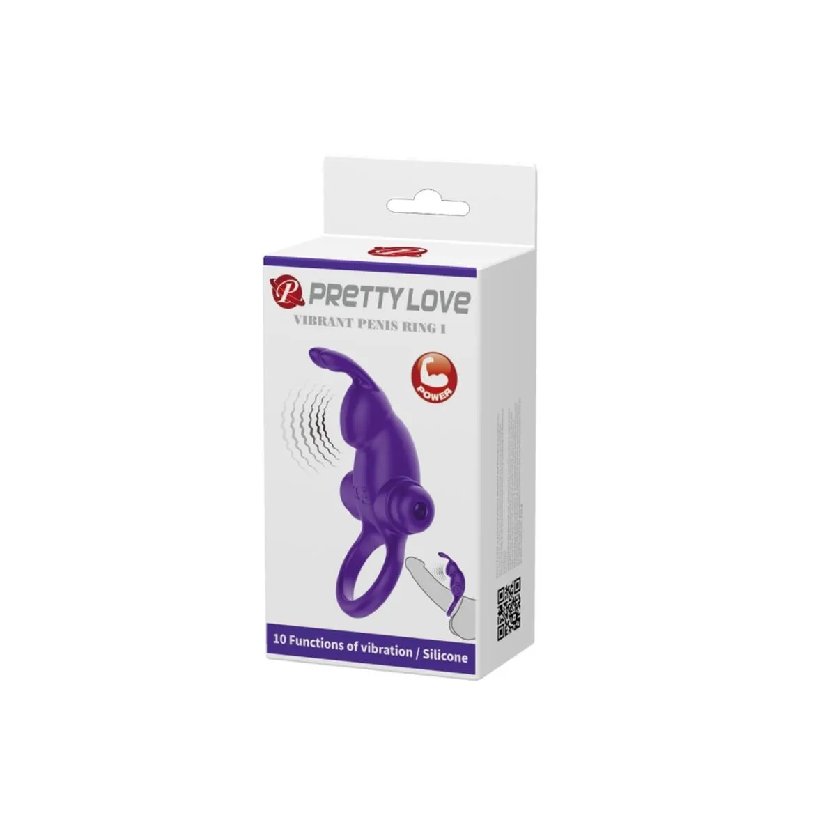 Vibratorring I Rabbit für Lila Penis von Pretty Love Male | Fesselliebe.de