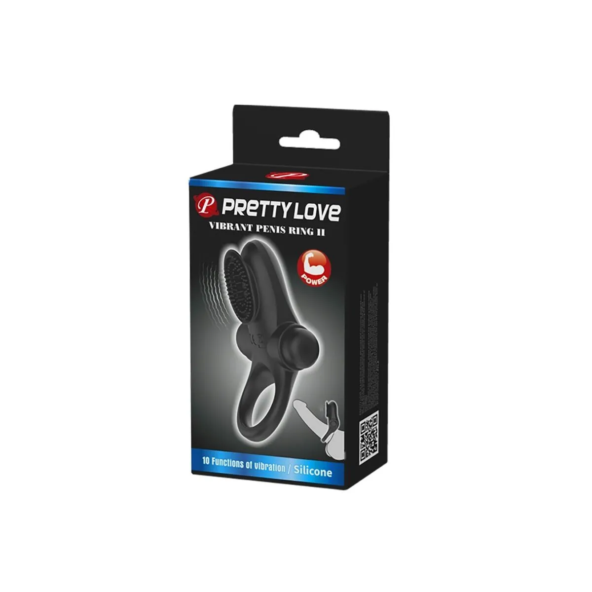 Vibratorring Ii für den Schwarzen Penis von Pretty Love Male | Fesselliebe.de