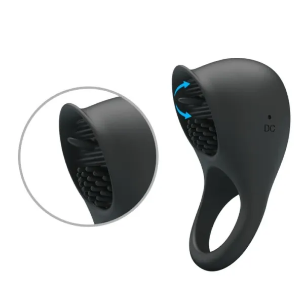 Vibrierender Penisring mit Schwarzer Zunge von Pretty Love Male | Fesselliebe.de