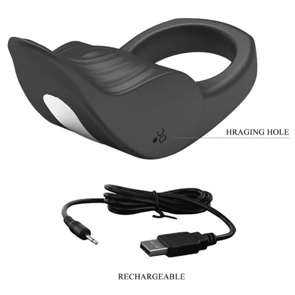 Susanna Vibrierender Penisring Schwarz von Pretty Love Male | Fesselliebe.de