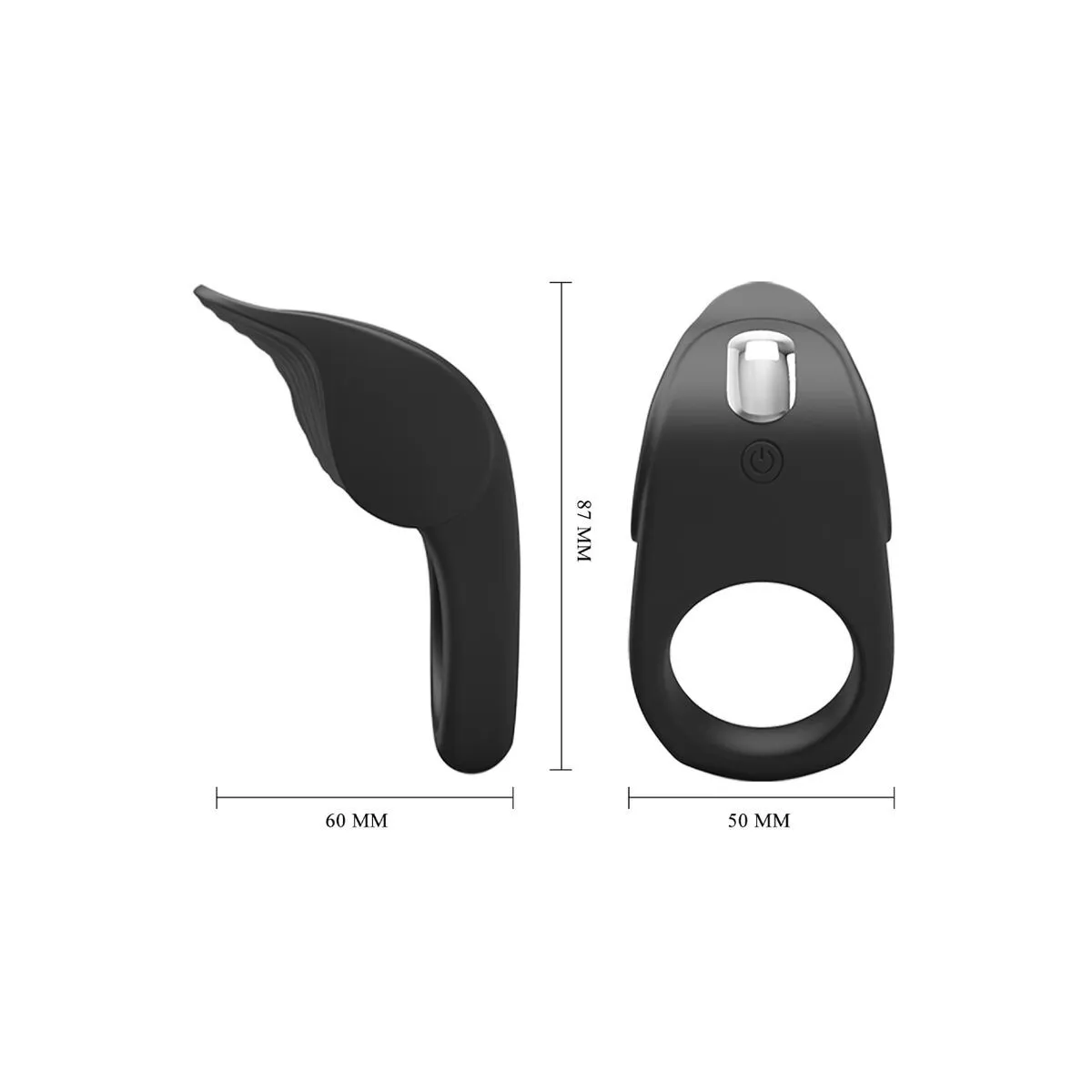 Susanna Vibrierender Penisring Schwarz von Pretty Love Male | Fesselliebe.de