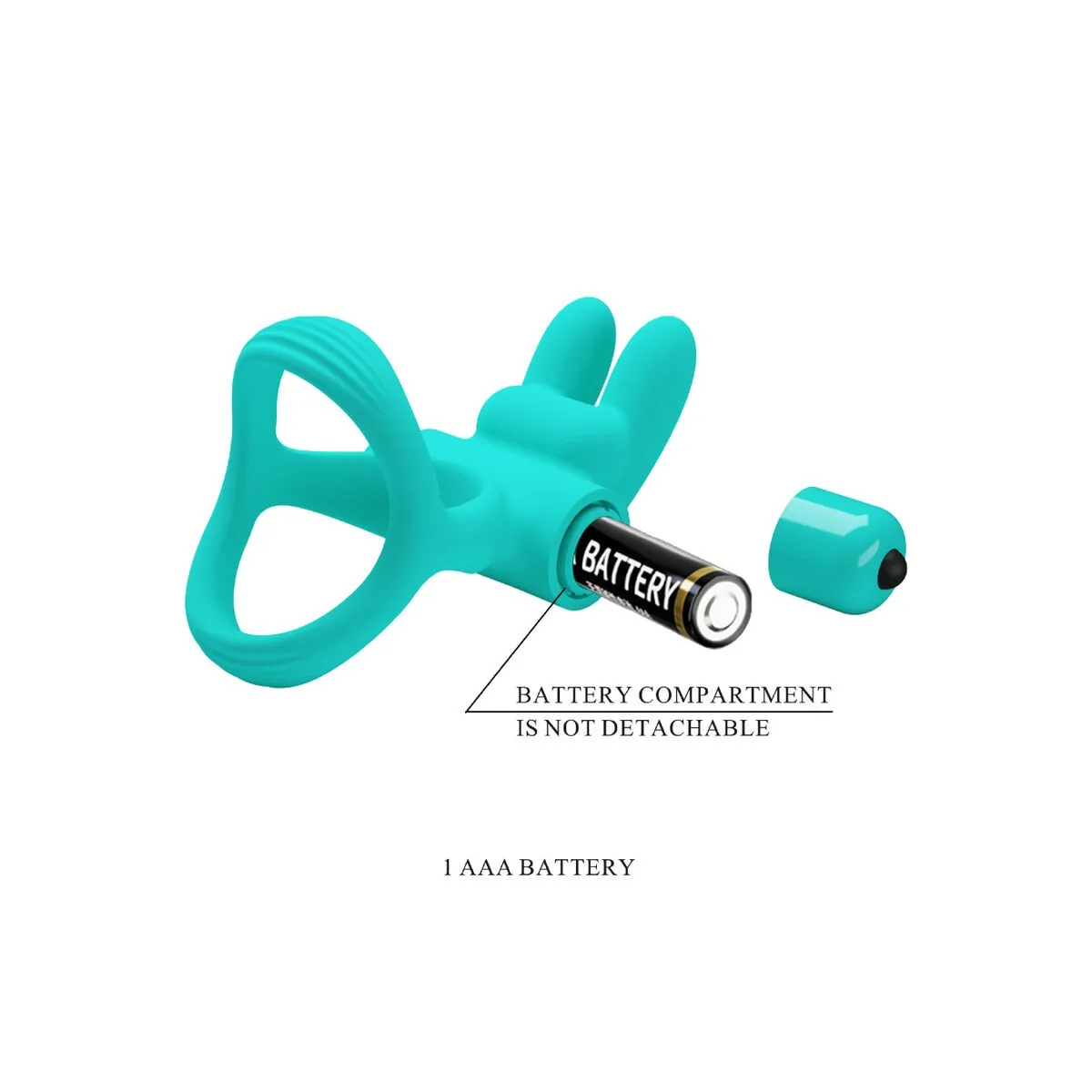 Dante Green Rabbit Vibratorring von Pretty Love Male | Fesselliebe.de
