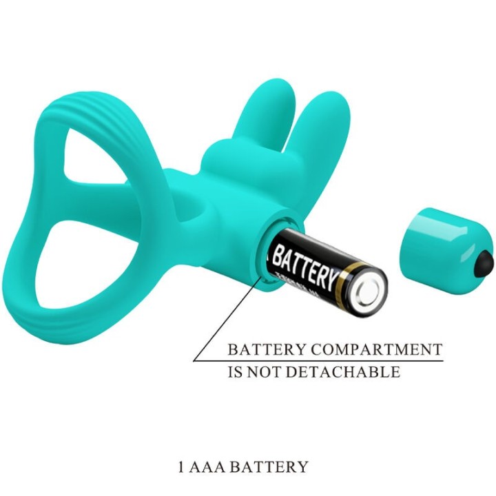 Dante Green Rabbit Vibratorring von Pretty Love Male | Fesselliebe.de
