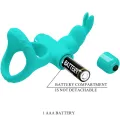 Figgy Green Rabbit Vibratorring von Pretty Love Male