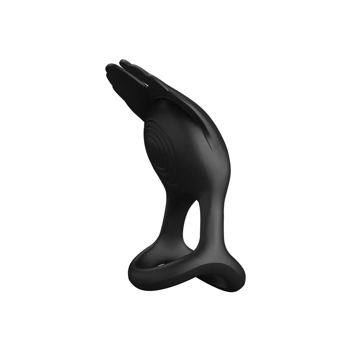 Silas Vibrant Penis Ring 7 Vibrationen Schwarzes Silikon von Pretty Love Male | Fesselliebe.de