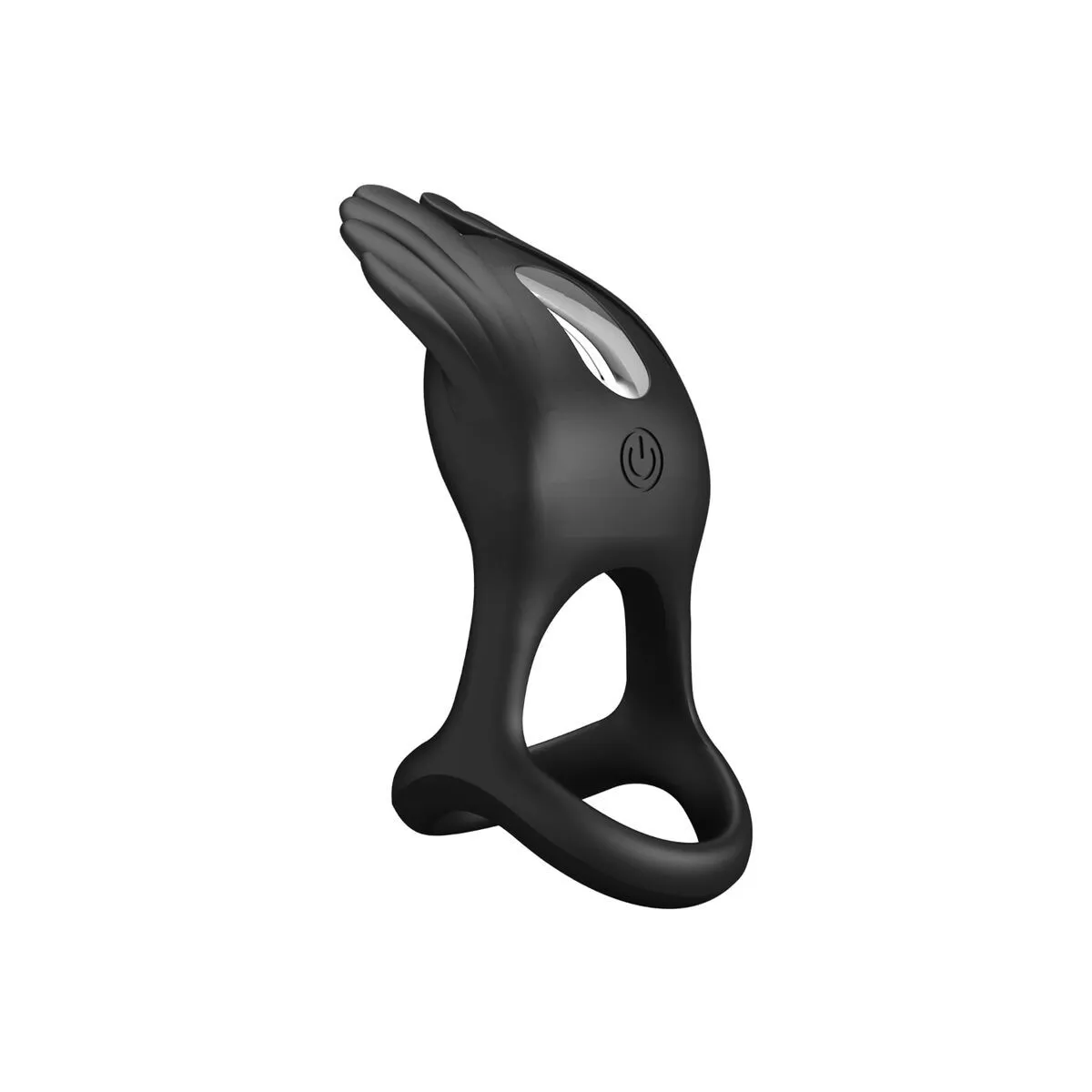 Silas Vibrant Penis Ring 7 Vibrationen Schwarzes Silikon von Pretty Love Male | Fesselliebe.de