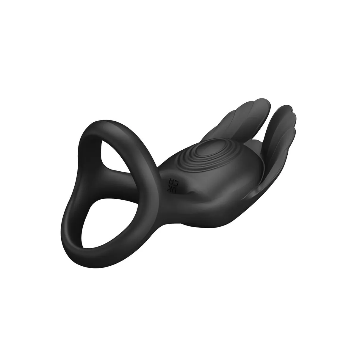 Silas Vibrant Penis Ring 7 Vibrationen Schwarzes Silikon von Pretty Love Male | Fesselliebe.de