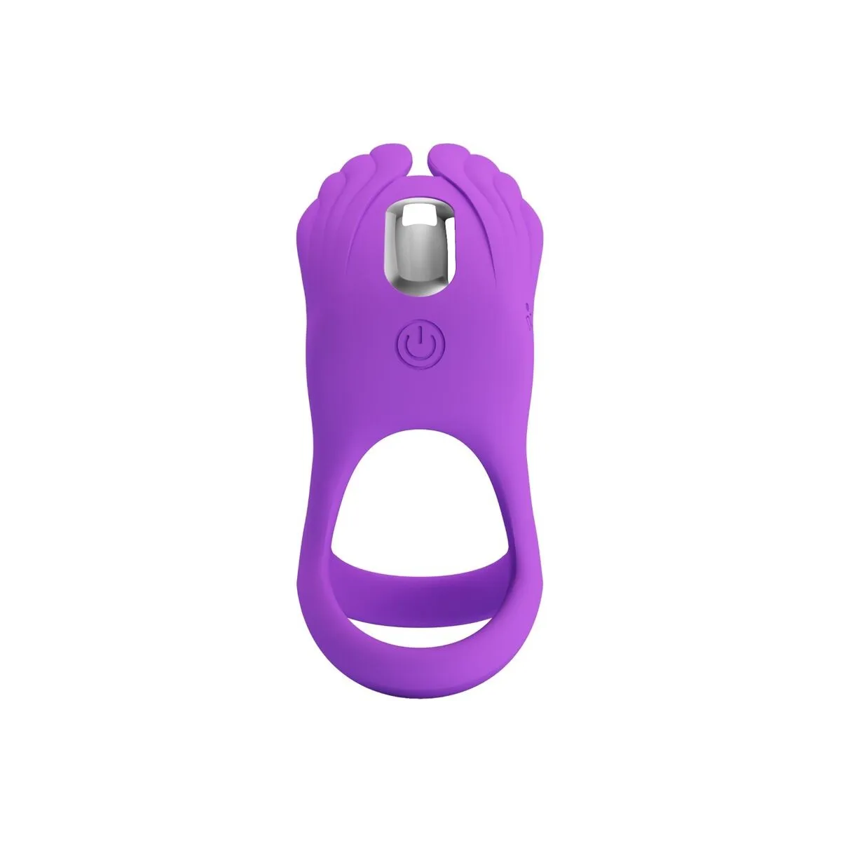 Silas Vibrant Penis Ring 7 Vibrationen Lila Silikon von Pretty Love Male | Fesselliebe.de