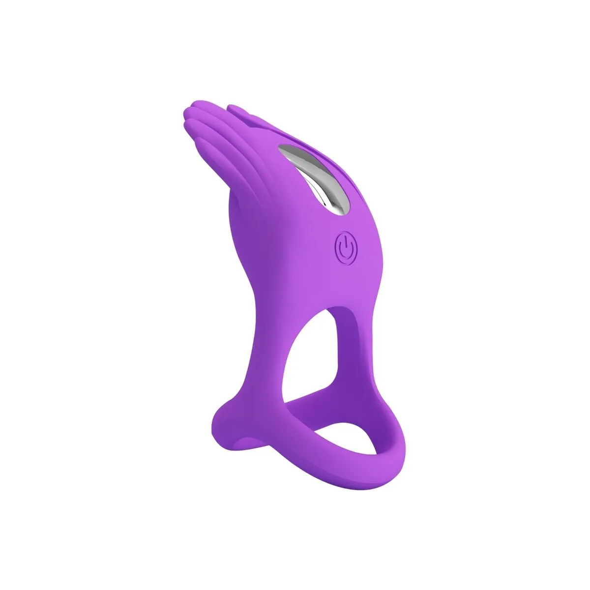 Silas Vibrant Penis Ring 7 Vibrationen Lila Silikon von Pretty Love Male | Fesselliebe.de