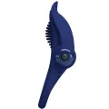 Bronson Doppelring mit Vibration Blau von Pretty Love Male