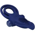 Bronson Doppelring mit Vibration Blau von Pretty Love Male