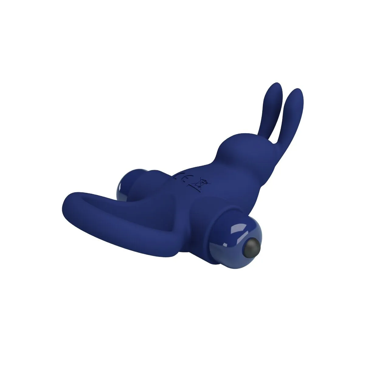 Jiro Rabbitring mit Vibration Blau von Pretty Love Male | Fesselliebe.de