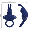 Jiro Rabbitring mit Vibration Blau von Pretty Love Male