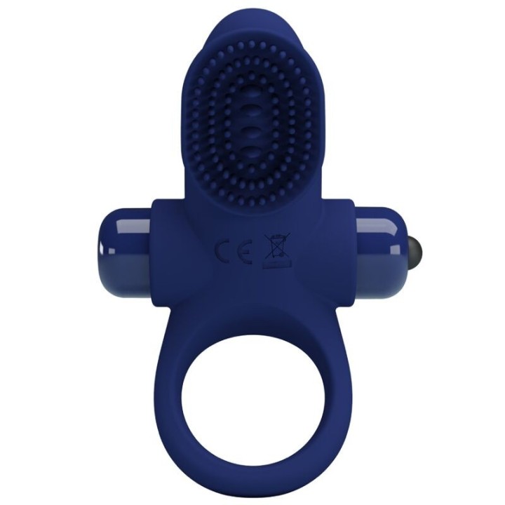 Palle Ring mit Vibration Blau von Pretty Love Male | Fesselliebe.de