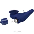 Palle Ring mit Vibration Blau von Pretty Love Male