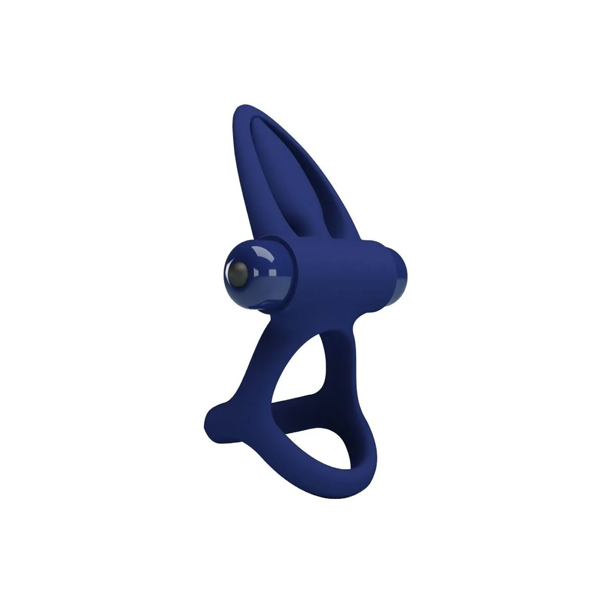 Mat Doppelring mit Vibration & Stimulator Blau von Pretty Love Male | Fesselliebe.de