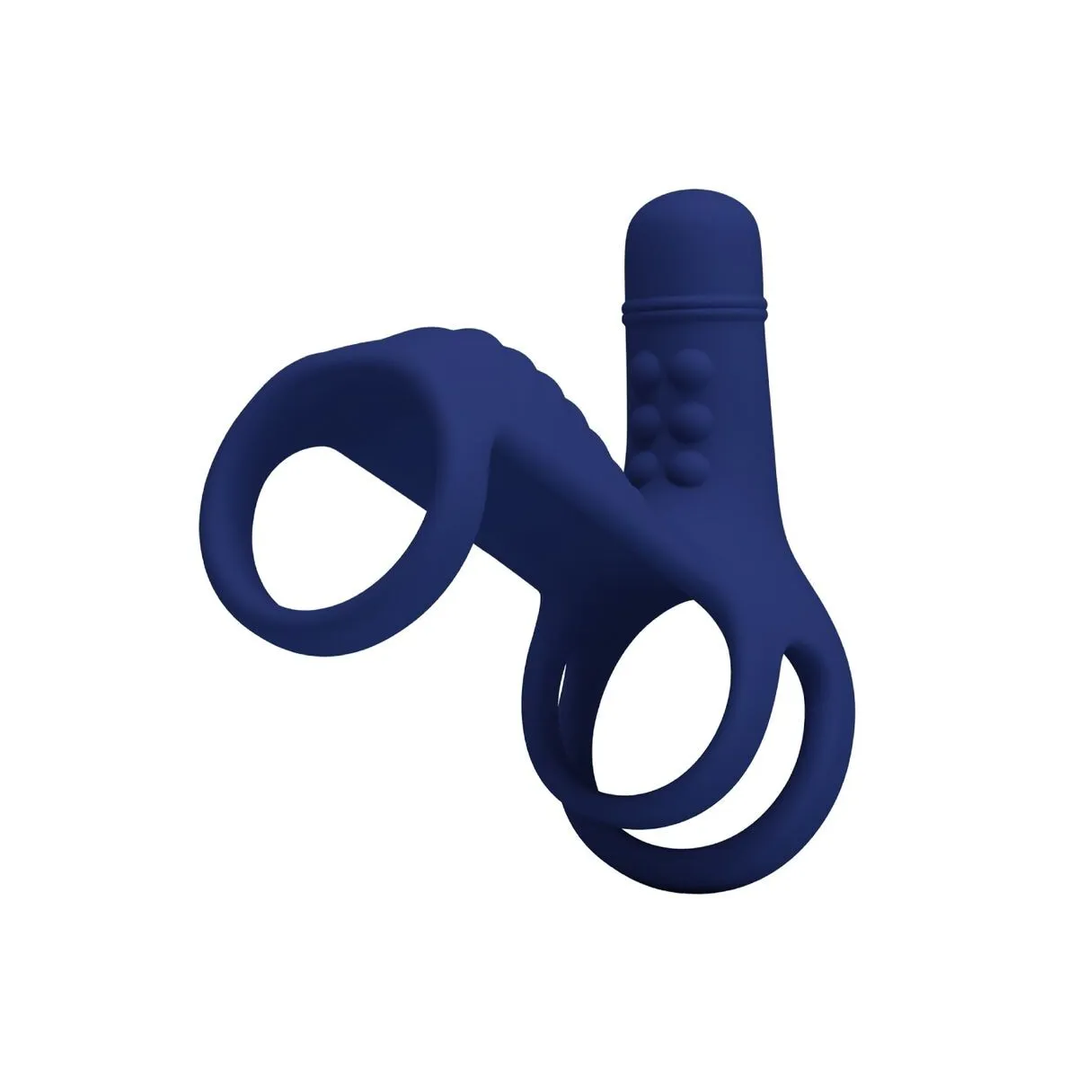 Elish Vibrationsring mit Verlngerung Blau von Pretty Love Male | Fesselliebe.de