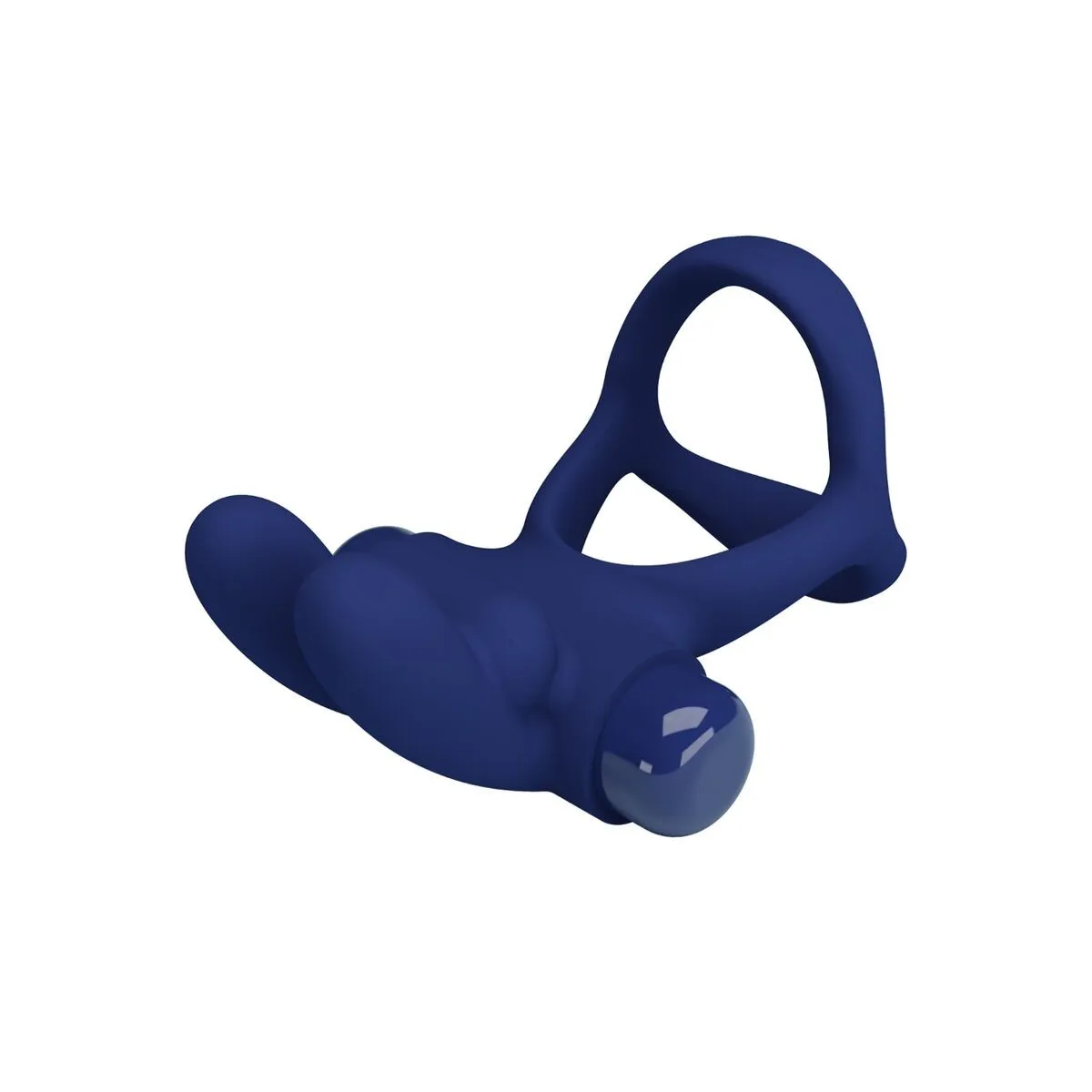Francisco Doppelter Vibrationsring Rabbit Blau von Pretty Love Male | Fesselliebe.de