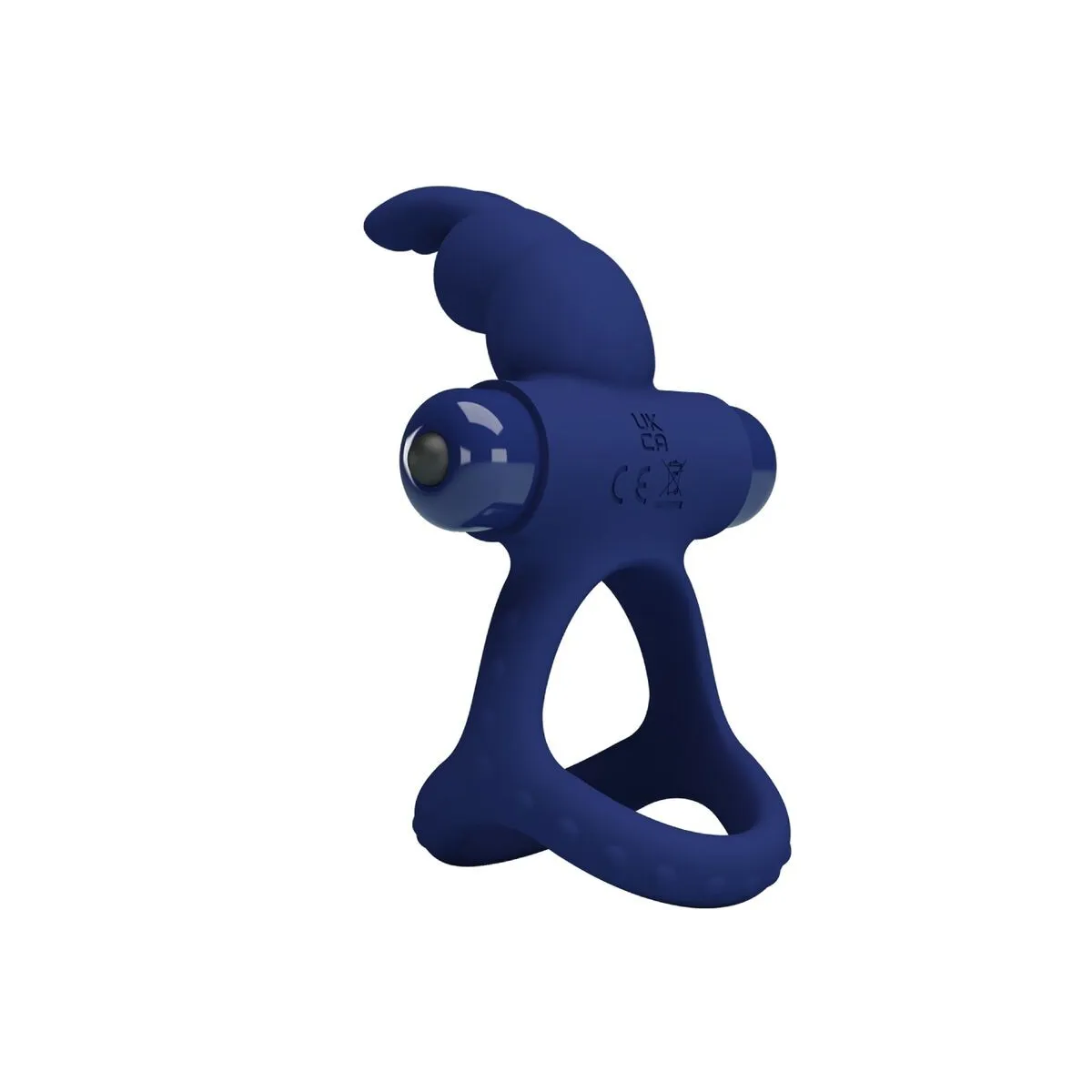 Luchito Doppelvibrierender Ring Rabbit Blau von Pretty Love Male | Fesselliebe.de