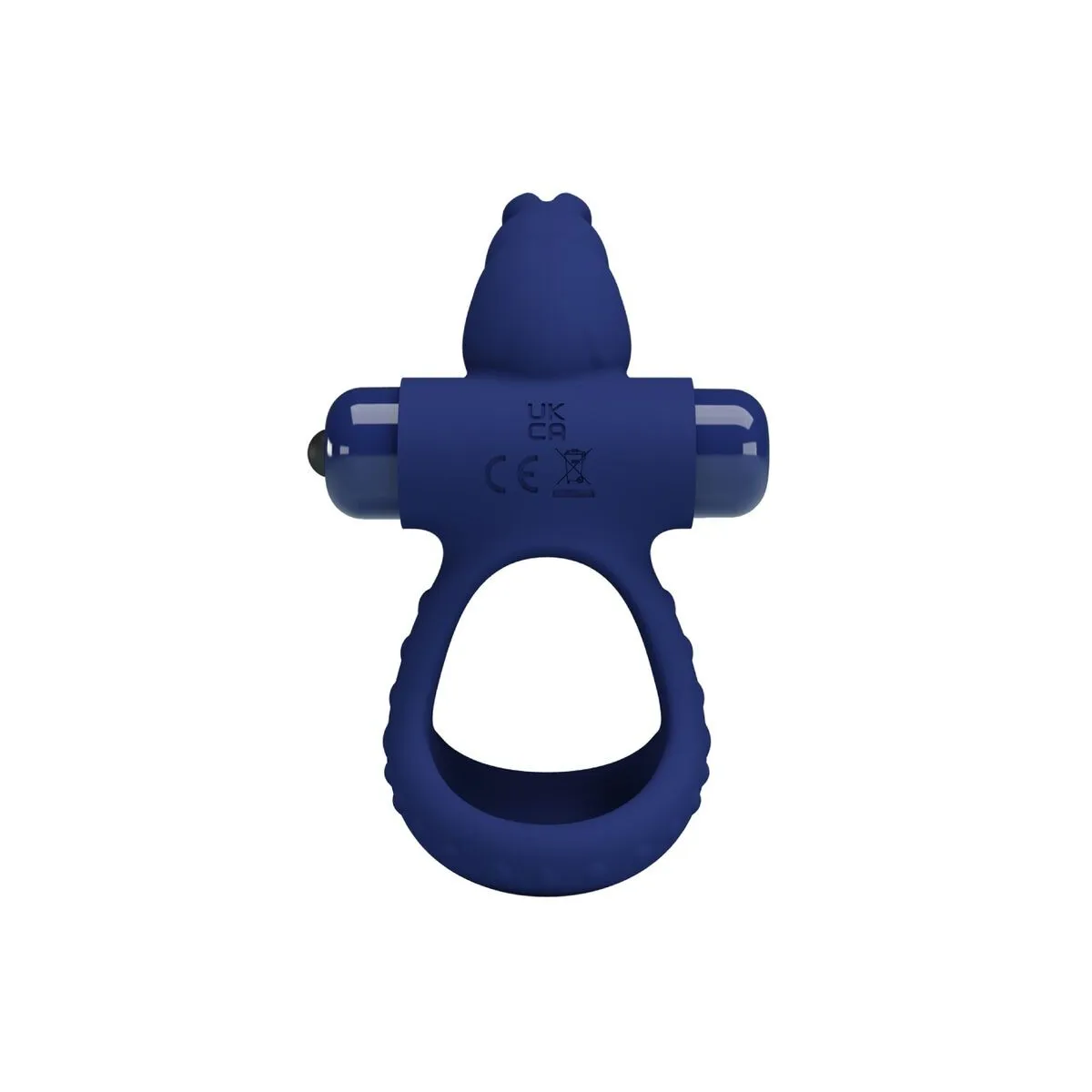 Luchito Doppelvibrierender Ring Rabbit Blau von Pretty Love Male | Fesselliebe.de