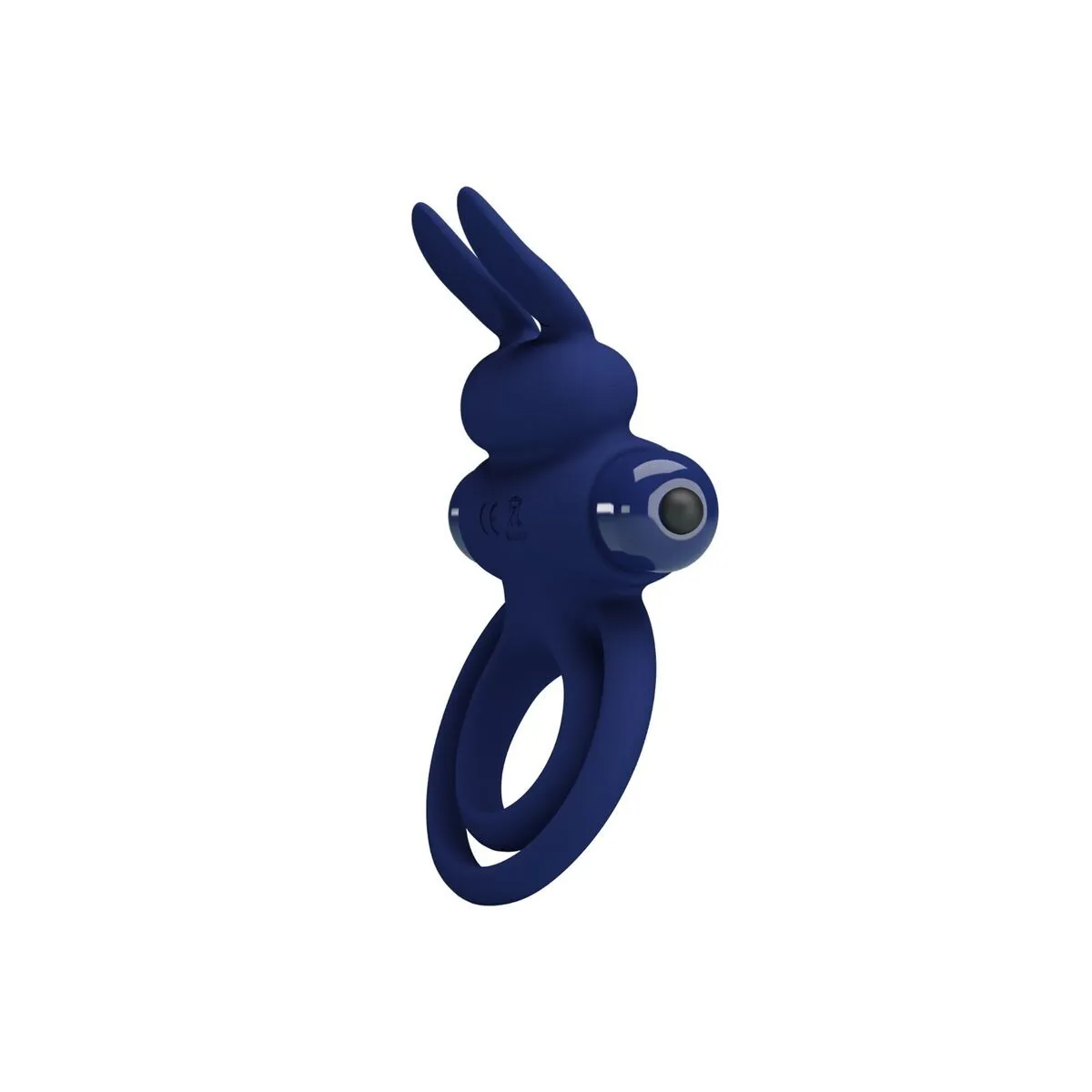 Darey Doppelter Vibrationsring Rabbit Blau von Pretty Love Male | Fesselliebe.de