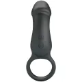Trae Vibrationsring mit Schwarzem Stimulator von Pretty Love Male