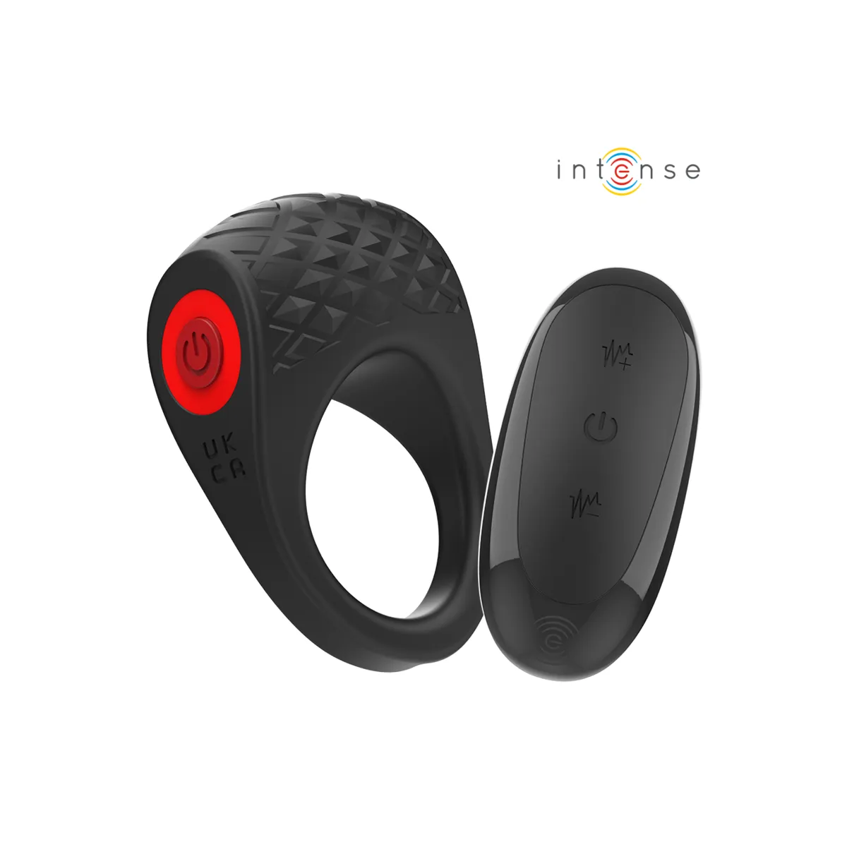 Clover Vibrator Penisring 10 Vibrationen Schwarz von Intense Couples Toys | Fesselliebe.de
