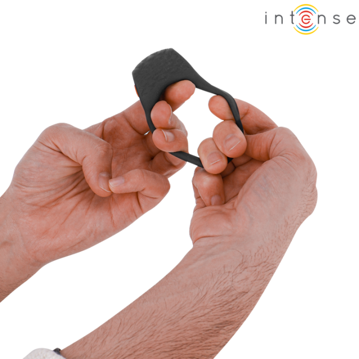 Clover Vibrator Penisring 10 Vibrationen Schwarz von Intense Couples Toys | Fesselliebe.de