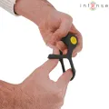 Alex Vibrator Doppel-Penisring 10 Vibrationen Schwarz von Intense Couples Toys