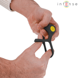 Alex Vibrator Doppel-Penisring 10 Vibrationen Schwarz von Intense Couples Toys | Fesselliebe.de