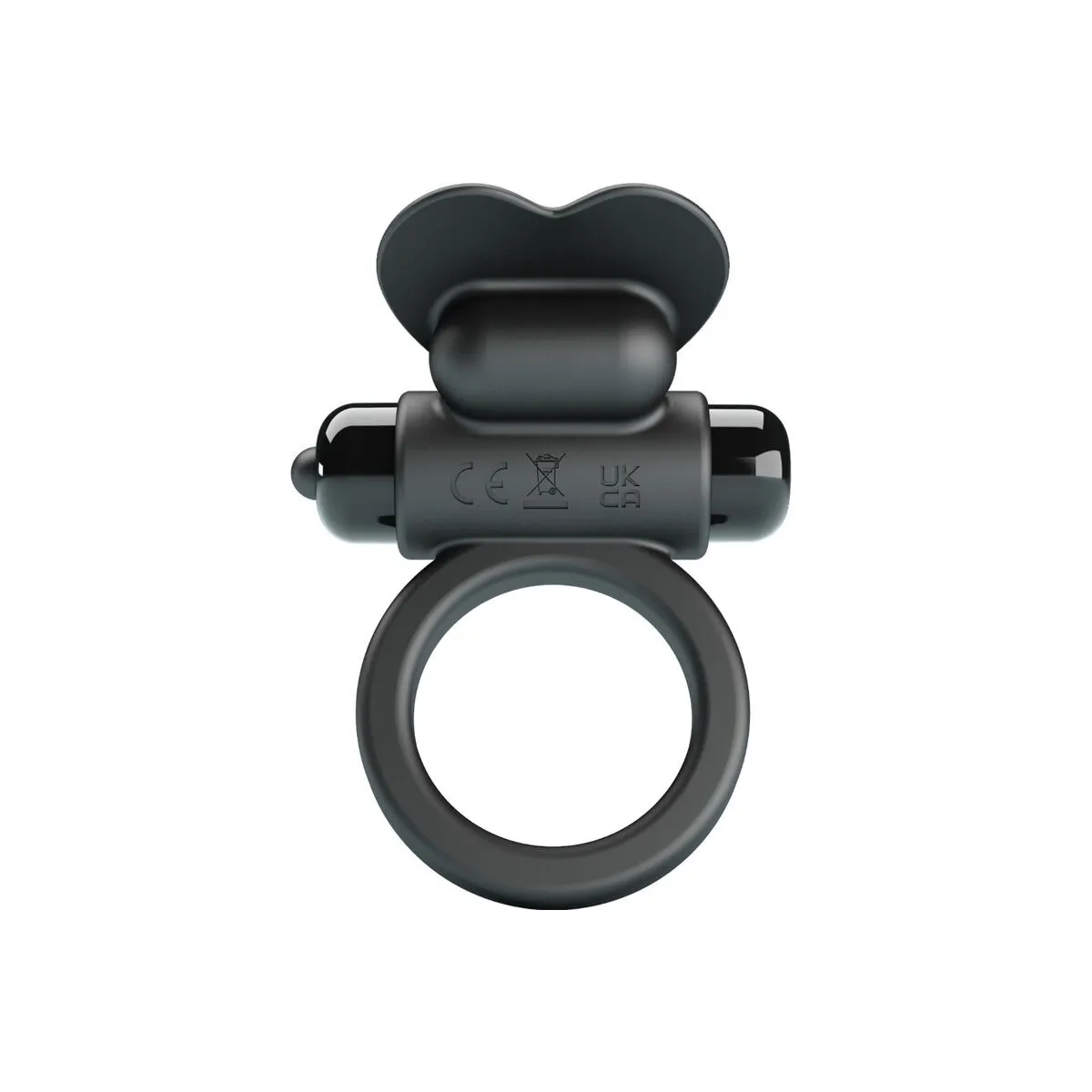 Debonaire Vibrationsring Rabbit 10 Vibrationen Schwarz von Pretty Love | Fesselliebe.de