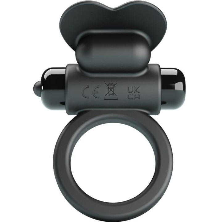 Debonaire Vibrationsring Rabbit 10 Vibrationen Schwarz von Pretty Love | Fesselliebe.de