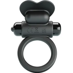 Debonaire Vibrationsring Rabbit 10 Vibrationen Schwarz von Pretty Love | Fesselliebe.de