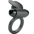 Debonaire Vibrationsring Rabbit 10 Vibrationen Schwarz von Pretty Love