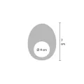 Eclipse Light Vibrierender Penisring von Toyjoy