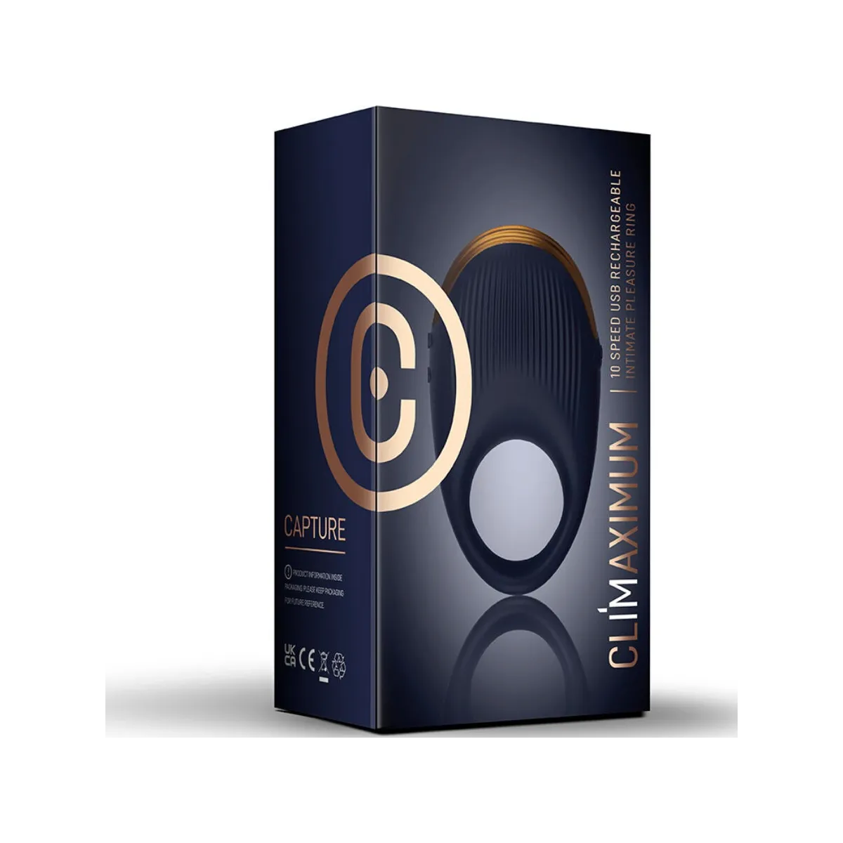 Capture Sensory Cock Ring Vibrator von Climaximum | Fesselliebe.de