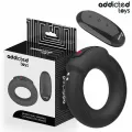 Vibrierender Cockring mit Wärmeeffekt und mit Fernbedienung von Addicted Toys